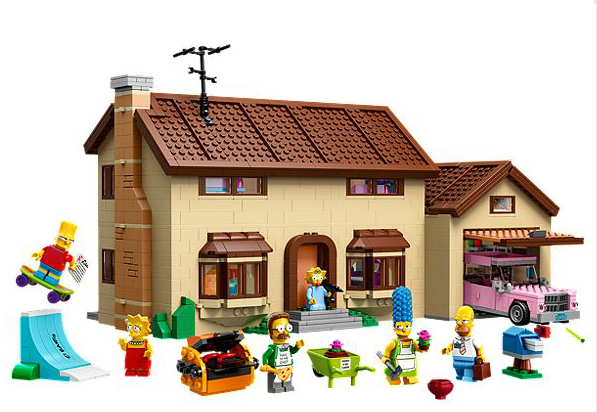 The Simpsons House Lego